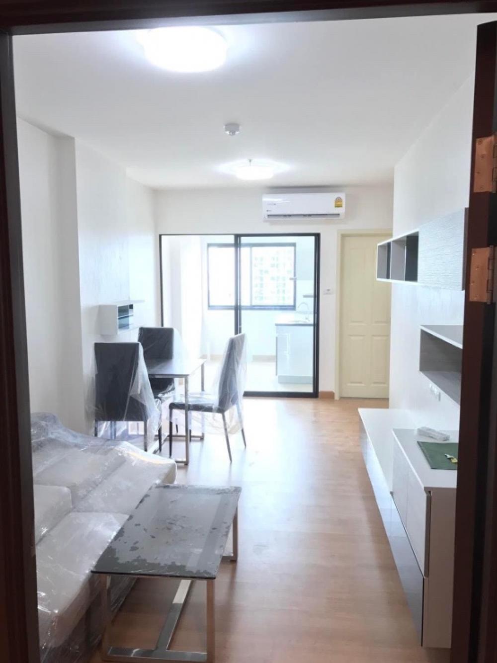 For RentCondoChaengwatana, Muangthong : 📣 Condo for rent at Supalai Loft Chaengwattana (Supalai Loft Chaengwattana), Studio room, size 33 sq m, floor 20, complete with furniture and electrical appliances. Ready to move in ✨
