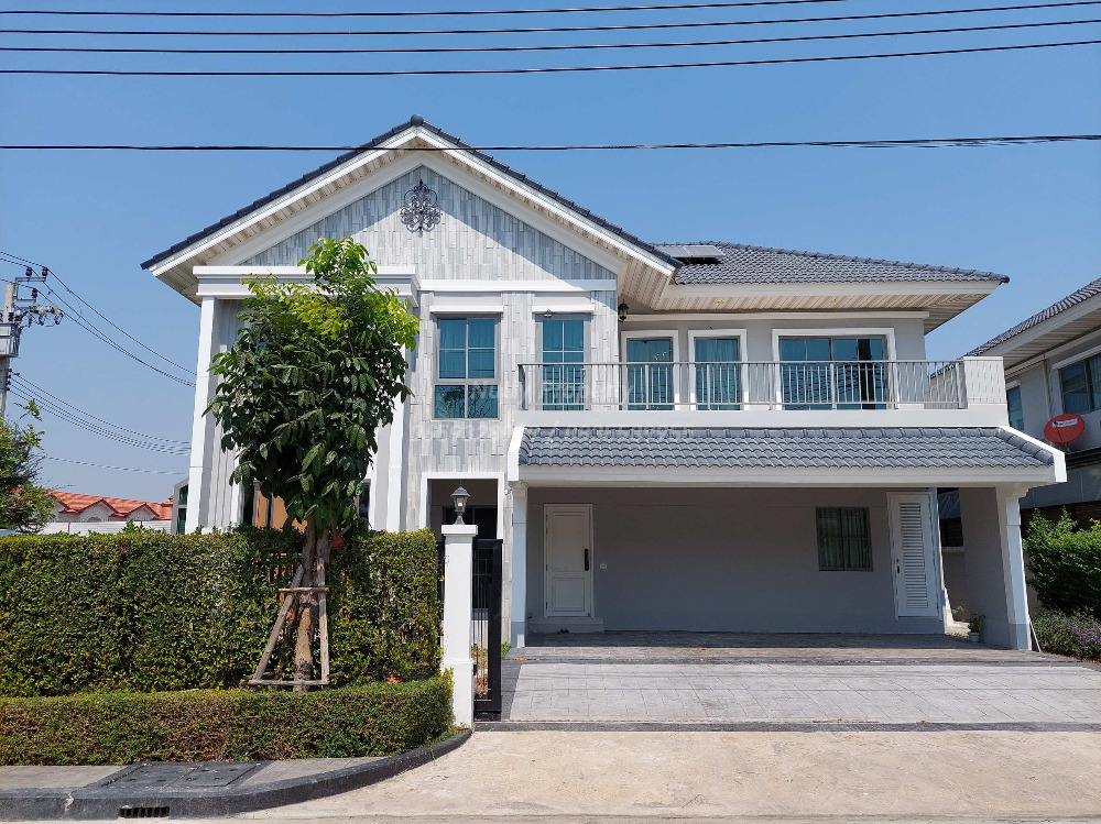For SaleHouseSamut Prakan,Samrong : Perfect Residence-Sukhumvit 77, Decorated with luxury class