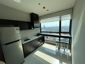 For RentCondoOnnut, Udomsuk : Condo for rent, next to BTS, fully furnished, river view room, beautiful, inviting