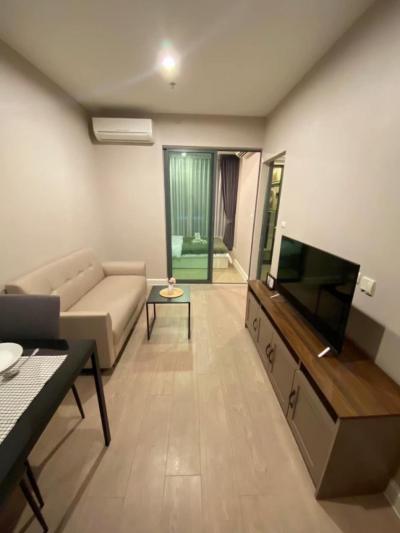 For RentCondoBang Sue, Wong Sawang, Tao Pun : 📣 Condo for rent, Metro Sky Prachachuen (Metro Sky Prachachuen) New‼ ️ Completely new room, 1 bedroom, size 27.46 sq m, 2nd floor, convenient transportation, near Bang Son MRT, complete furniture and electrical appliances. Ready to move in ✨