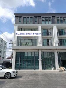 For RentShophouseOnnut, Udomsuk : BS1048 Building for rent, The Master On Nut 2, corner room with elevator, suitable for office clinics.