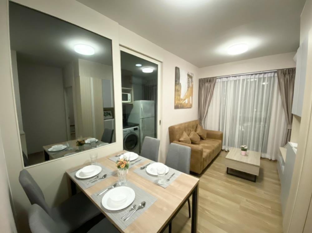 For RentCondoBangna, Bearing, Lasalle : 🎉 2 bedrooms for rent at Unio Sukhumvit 72 Condo (BTS Bearing) 💥 Fully furnished and ready to move in.