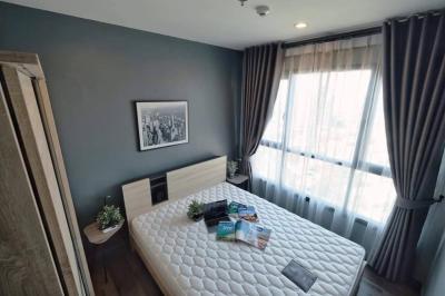 For RentCondoOnnut, Udomsuk : 🔥 Beautiful room for rent “The Base Park West“ near BTS Onnut, Sukhumvit line, Big C On Nut🔥