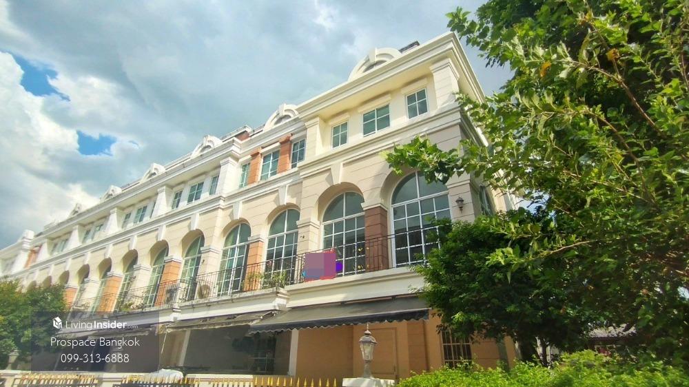For SaleTownhouseRamkhamhaeng, Hua Mak : For Sale a corner house, 39 square meters, Plus City Park, Rama 9-Huamark, price 7MB