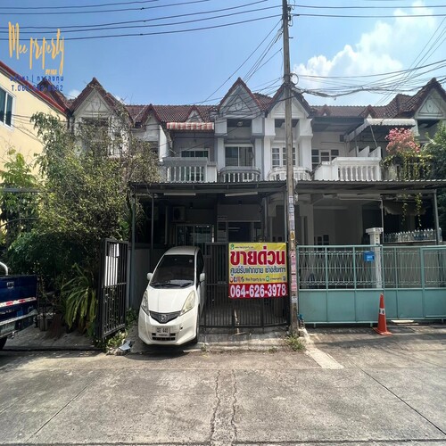 For SaleTownhouseLadprao, Central Ladprao : ME-087 2-storey townhouse, usable area 200 sq m, Pornpailin Village, Ladprao 41/1