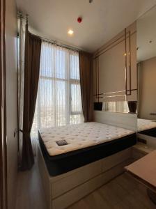 For RentCondoOnnut, Udomsuk : For rent 💜The line sukhumvit 101💜 Beautiful room, fully decorated. City view, very nice view Ready to move in