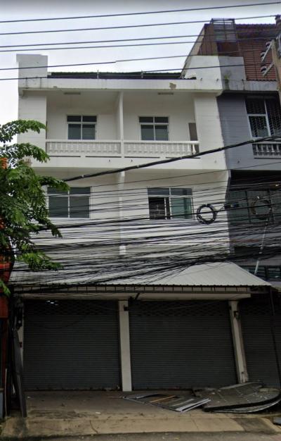 For RentShophouseNawamin, Ramindra : Commercial building for rent, 2 booths, Ramintra zone
