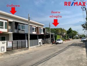 For SaleHouseRama 2, Bang Khun Thian : Townhouse for sale, Rama 2, Villaggio Land and House, location, beginning of the project