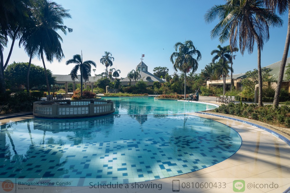 For SaleCondoSriracha Laem Chabang Ban Bueng : Condo for sale, suitable as a second house, next to a golf course, near Bangsaen Panya Resort, 142.5 sq m, 2 baths, 3.2 million, new condition
