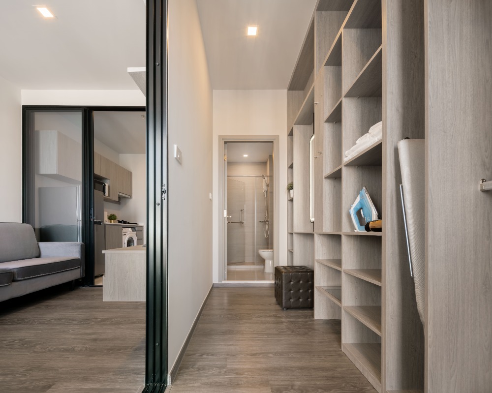 ให้เช่าคอนโดระยอง : ✅Hot deal until 14/02/24🔥 Notting Hill Rayong City  Condo for rent 1 Bedroom with walk in closet 26sqm ✅ Accept Short Contract  (Service residence by Hampton)