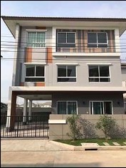 For RentHouseRama 2, Bang Khun Thian : House for rent, 54 sq.wa., 3 floors, 3 bedrooms, 5 bathrooms, Casa Premium Village, Rama 2- ER-210377.