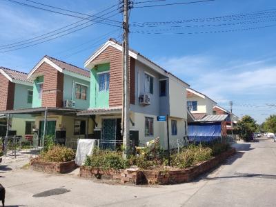 ขายบ้านพัทยา บางแสน ชลบุรี สัตหีบ : บ้านเอื้ออาทร บ้านบึง 2 หลังมุม พื้นที่กว้าง !!! ขาย บ้านเดี่ยว 2 ชั้น 23 ตร.วา หนองแก บ้านบึง ตรงข้ามนิคมเจริญสิน