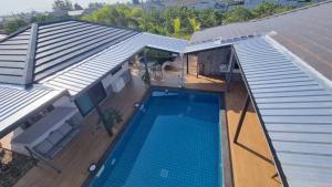 For RentHouseChiang Mai : One-storey pool villa Modern style, quiet, pet friendly, San Kamphaeng, Chiang Mai, 10 kilometers from the airport.