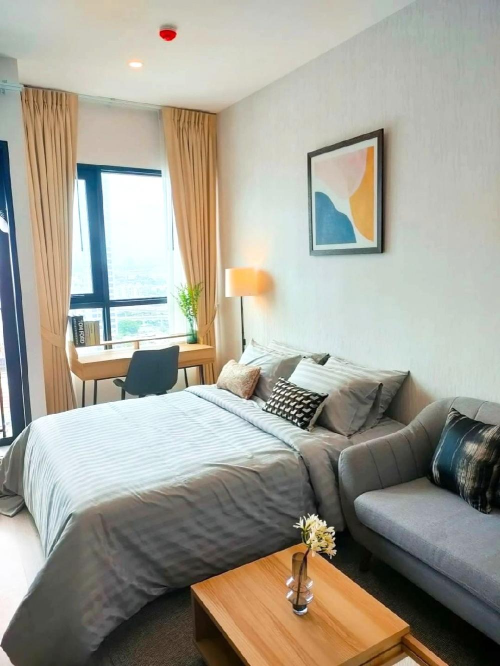 For RentCondoOnnut, Udomsuk : Condo for rent, Knightsbridge Prime On Nut (Knightsbridge Prime Onnut), new room, beautiful decoration ✨️✨️