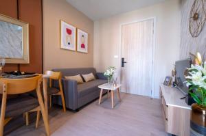 For RentCondoBangna, Bearing, Lasalle : New Noble Center Bangna / 30 sqm, fully furnished, 1 bedroom, 1 bathroom