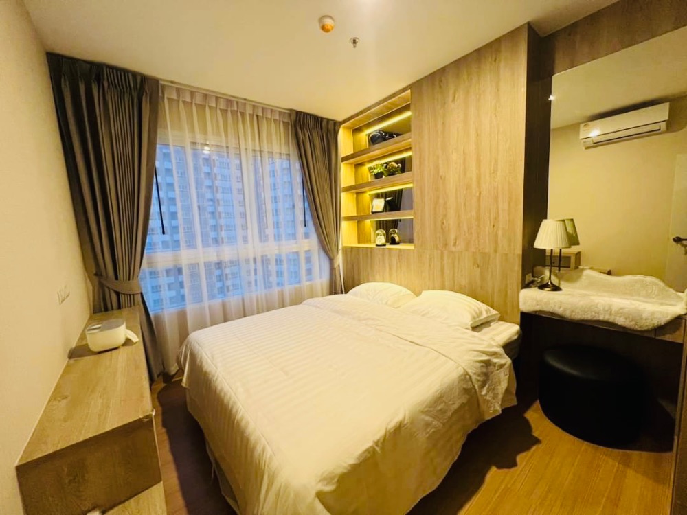 For RentCondoSriracha Laem Chabang Ban Bueng : Beautiful room, full built-in at Sea Hill Condo, Sriracha, sea view, new room, big room, cheap price
