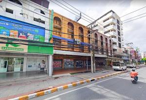 For RentShophouseSamut Prakan,Samrong : Rent a commercial building, 4 booths, 4 floors, 3000 sq m., next to Sukhumvit Road, near BTS Bearing 300 meters, Sukhumvit 107 Road, rental price 250,000 per month