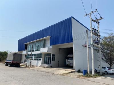 For RentWarehouseMahachai Samut Sakhon : Warehouse for rent in Rama 2 kilometer area at 50 Na Khok Subdistrict, Samut Sakhon Province 🕋🕋 price 50,000 baht per month with clearing area, warehouse size 15 × 30 meters = 450 square meters, door width 5 meters, height 5 meters, office floor 2 8 × 6 m