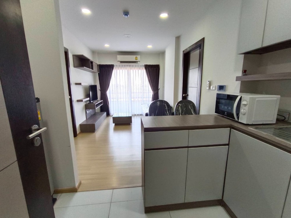 For RentCondoBangna, Bearing, Lasalle : 💢 Rent Via 7 (Viia7) ABAC Bangna 2 bedrooms, 2 bathrooms, Building D, 5th floor, size 52.46 sq m.