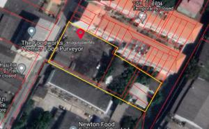 For SaleLandSathorn, Narathiwat : Big plot of land for sale in Soi Charoen Rat 7 Intersection 29, next to 2 lane road