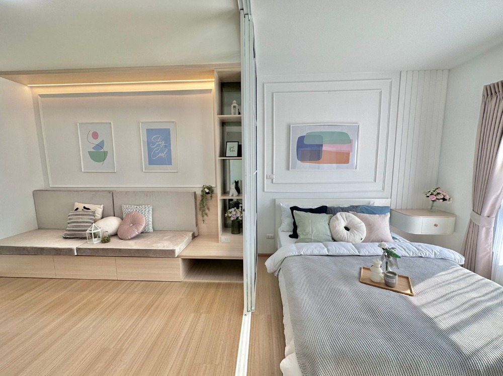 For SaleCondoPinklao, Charansanitwong : unio Charan 3, the room is very beautiful, minimal Muji