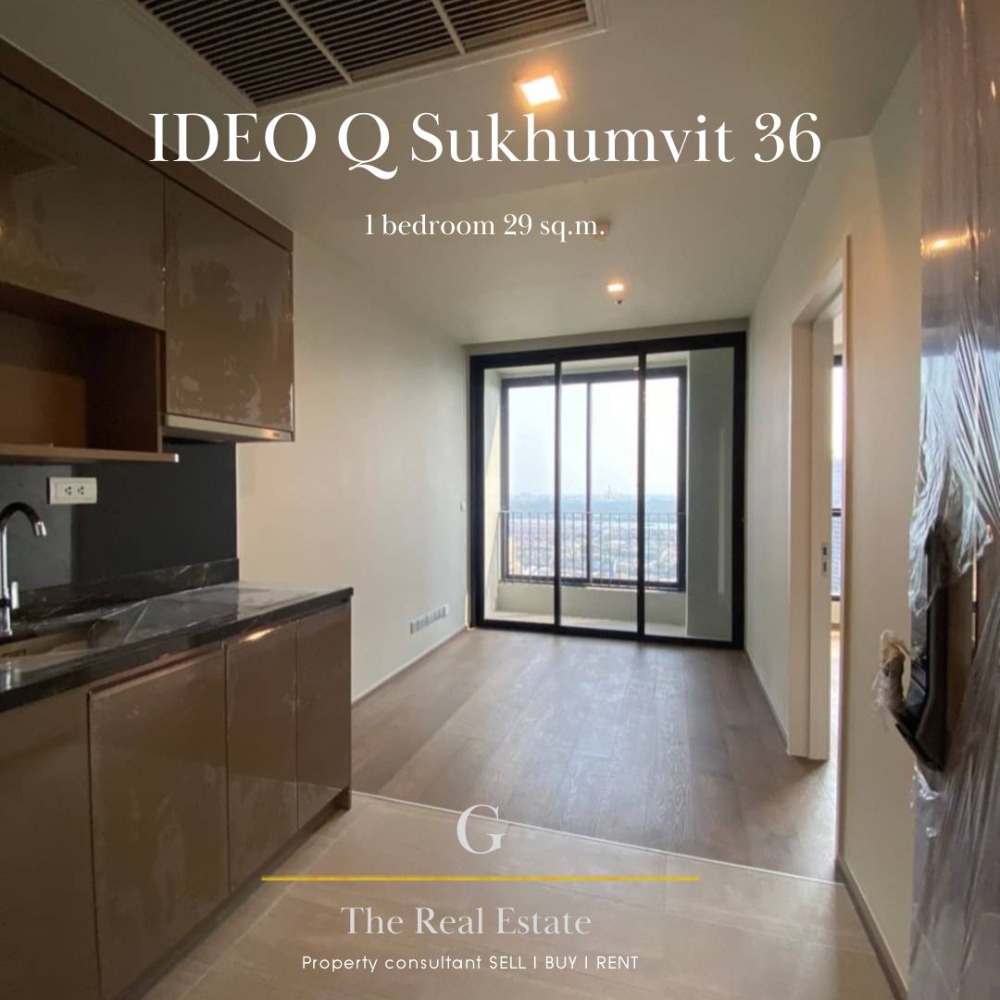 For SaleCondoSukhumvit, Asoke, Thonglor : 🔥 IDEO Q Sukhumvit 36, luxury condo for sale, next to Thonglor BTS, width 34 sq.m., only 5.59 MB.