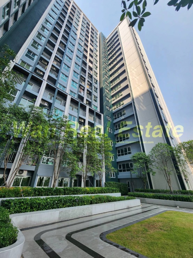 For RentCondoChaengwatana, Muangthong : Condo for rent, Lumpini Ville Chaengwattana, Pak Kret, Stage, 10th floor, size 23 sq m, complete, ready to move in. The room has never been rented.