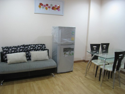For RentCondoRama9, Petchburi, RCA : PG Rama 9, 44sqm Ready to move, Convenient One Bedroom Flat to let at PG Rama 9