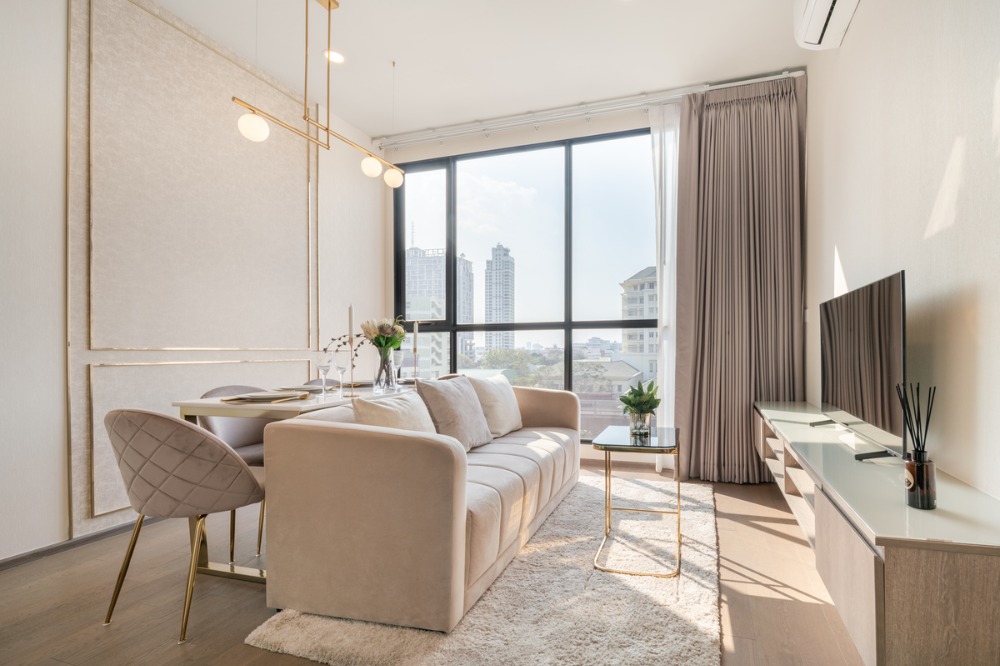 ให้เช่าคอนโดราชเทวี พญาไท : 𝗥𝗲𝗮𝗱𝘆 𝘁𝗼 𝗺𝗼𝘃𝗲 𝗶𝗻 2 Bedroom with INTERNET @ Park Origin Phayathai (Hampton Residence Phayathai)  Accept short contract