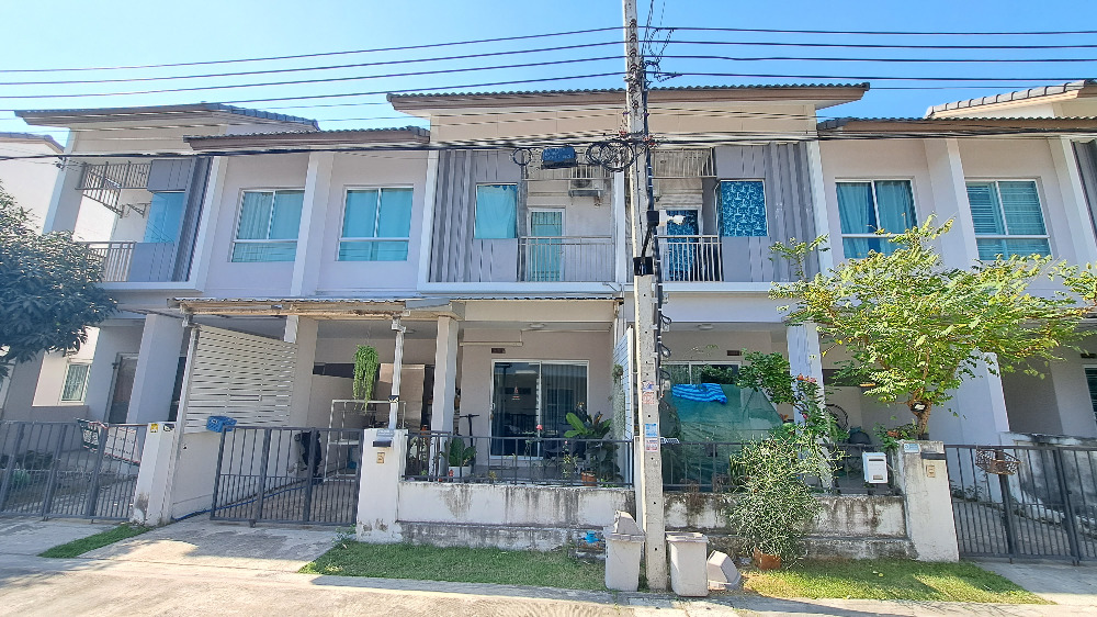 For SaleTownhouseNonthaburi, Bang Yai, Bangbuathong : Townhome for sale, 2 floors, 20 square wa. Thanasio Rattanathibet, angel condition.