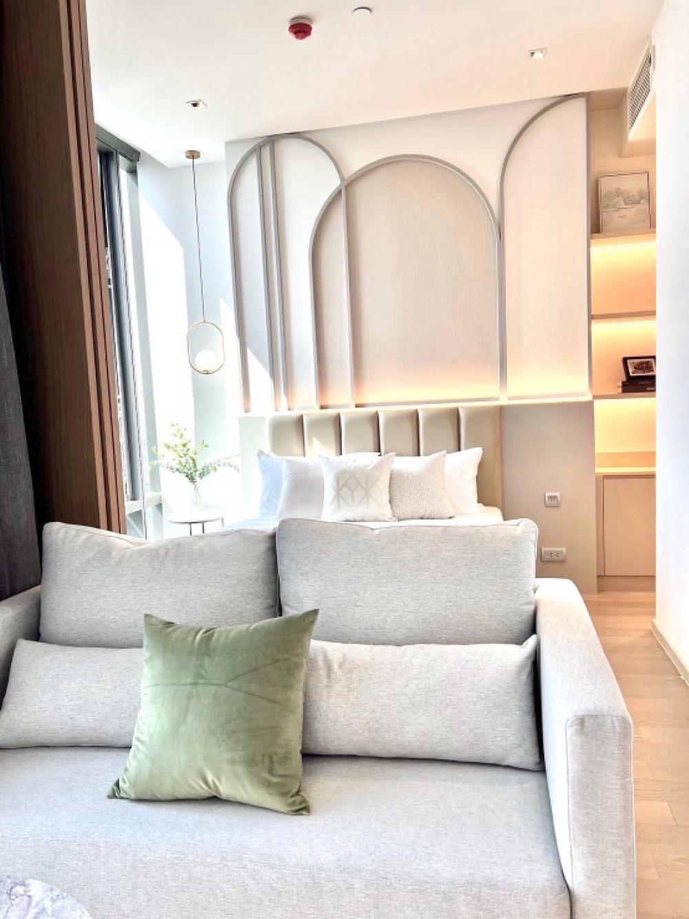 For SaleCondoSilom, Saladaeng, Bangrak : 1Bed, fully furnished‼ ️Ready to move in, high floor, very beautiful view‼️🔥