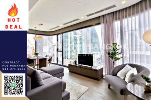 ขายคอนโดสุขุมวิท อโศก ทองหล่อ : 💥Ashton Asoke, 2bedroom high floor. High Class Luxury Furnished. Exclusive deal