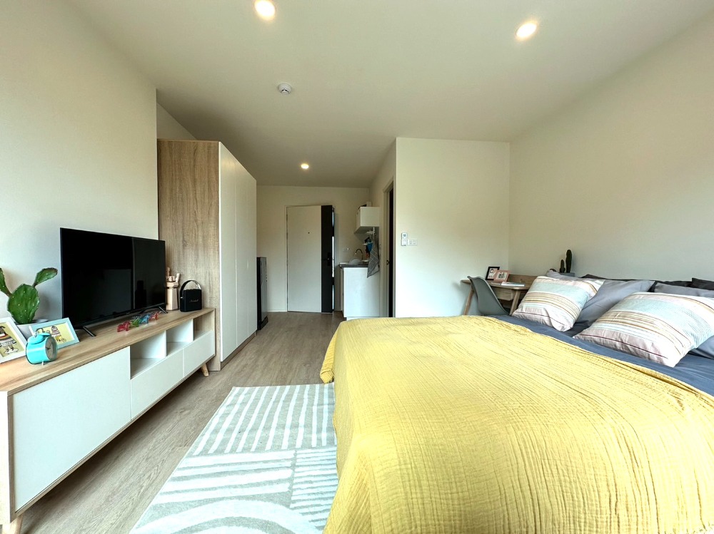 For RentCondoChaengwatana, Muangthong : 🔥🔥 Low deposit, there is a clip of the room to watch 🔥🔥 Lumpini Ville Chaengwattana, 10 new rooms, unpacked.