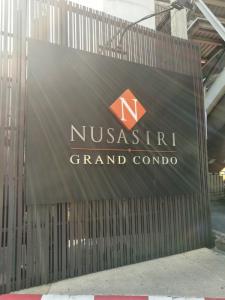 For RentCondoSukhumvit, Asoke, Thonglor : For Rent Nusasiri Grand Condominium (BTS Ekkamai)