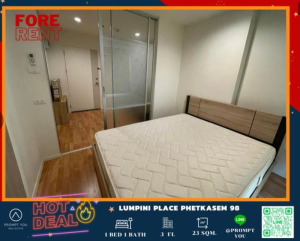 For RentCondoBang kae, Phetkasem : 🔥 Lumpini Park Phetkasem 98 🔥 New room, fully furnished, ready to move in // Ask for more information at LineOfficial:@Promptyou
