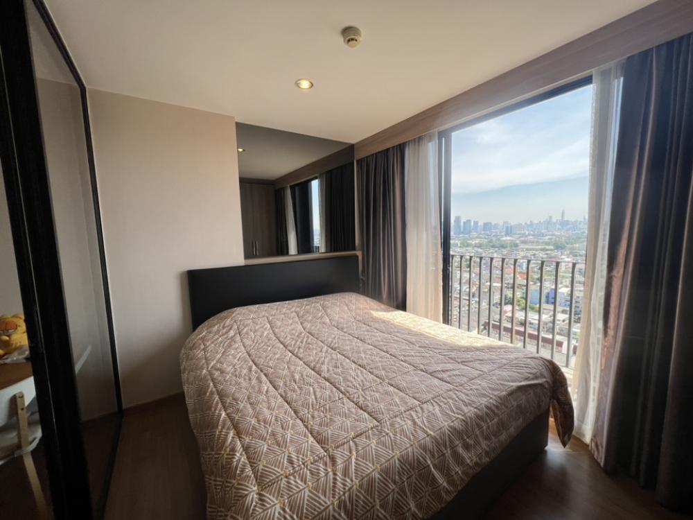 For SaleCondoBang Sue, Wong Sawang, Tao Pun : ⚡️⚡️Ready room for sale, high floor!! Condo The Tree Interchange, river view, new condition room, never rented, beautiful room number, next to Gateway Bang Sue, near 2 BTS lines (Blue Line and Purple Line)⚡️⚡️ 1 bedroom 36 sq m.