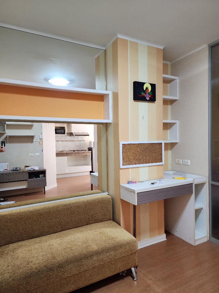 For SaleCondoBang kae, Phetkasem : Condo for sale, Lumpini Condo Town Bang Khae, MRT Bang Khae, Talat Bang, built-in furniture, 2 air conditioners