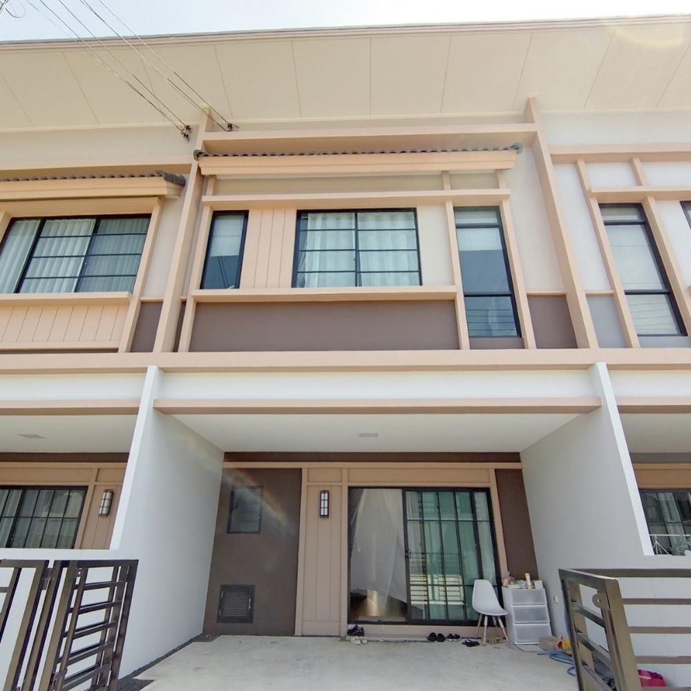 For RentTownhousePathum Thani,Rangsit, Thammasat : 🔥 Townhome for rent  at Rangsit🔥 New project Sansiri Siri Place Klong 2 💥 Rental price 17,000 baht per month, 3 bedrooms, 3 bathrooms