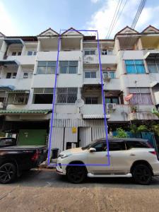 For SaleTownhouseChokchai 4, Ladprao 71, Ladprao 48, : 4-storey townhome for sale, 6 bedrooms, 4 bathrooms, Chaengwattana Soi 10 Intersection 7, near Chaengwattana Government Center and the Red Line