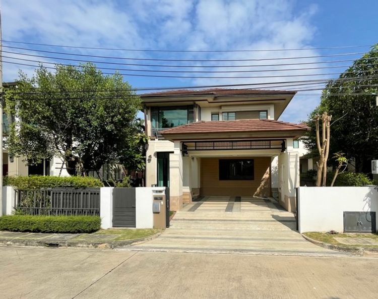 For SaleHousePinklao, Charansanitwong : Setthasiri Ratchaphruek-Charan SETTHASIRI RATCHAPHRUEK-CHARAN3 2-storey detached house, 66 square meters.