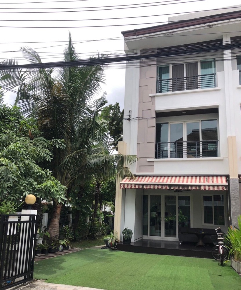 For SaleTownhouseYothinpattana,CDC : WW126 House for sale Baan Klang Muang S-Sense Rama 9-Ladprao