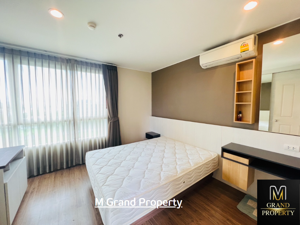 For SaleCondoRamkhamhaeng, Hua Mak : sell!!! Condo U Delight @ Hua Mak Station, 8th floor, size 40 sq m, clean room, room divider, ready to move in, free everything in the room 🥳🥳