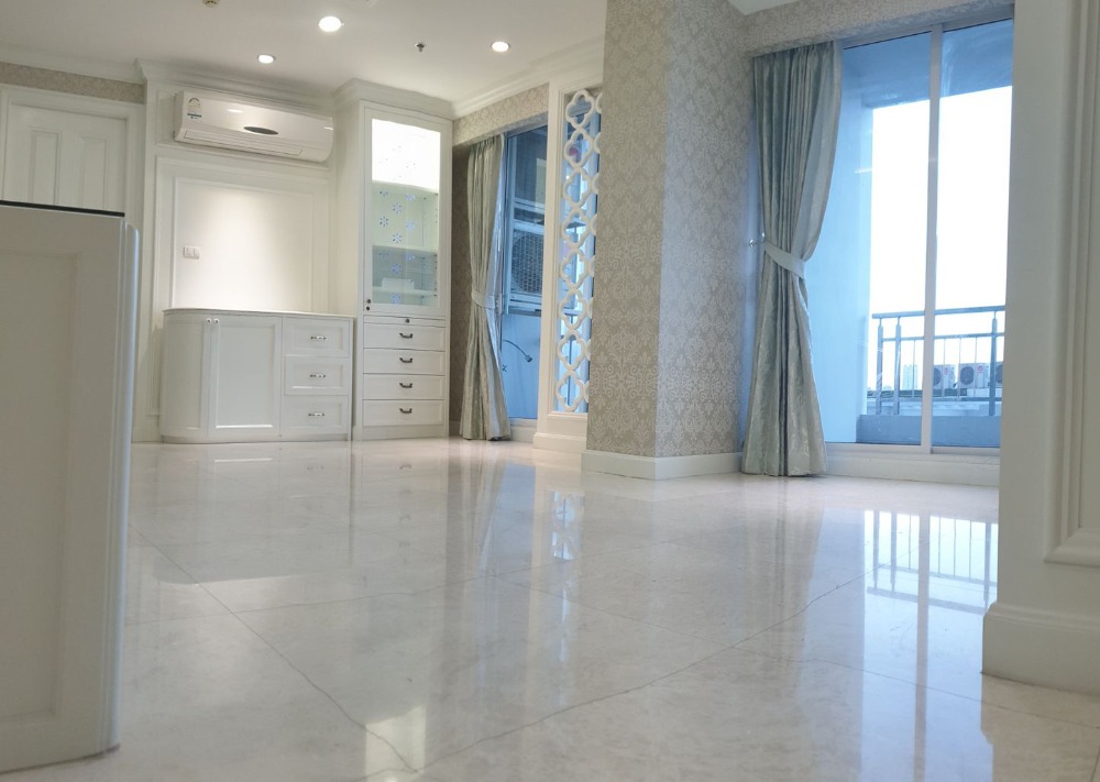 For SaleCondoRama3 (Riverside),Satupadit : Supalai Prima Riva, empty room, river view, 118 sq m.