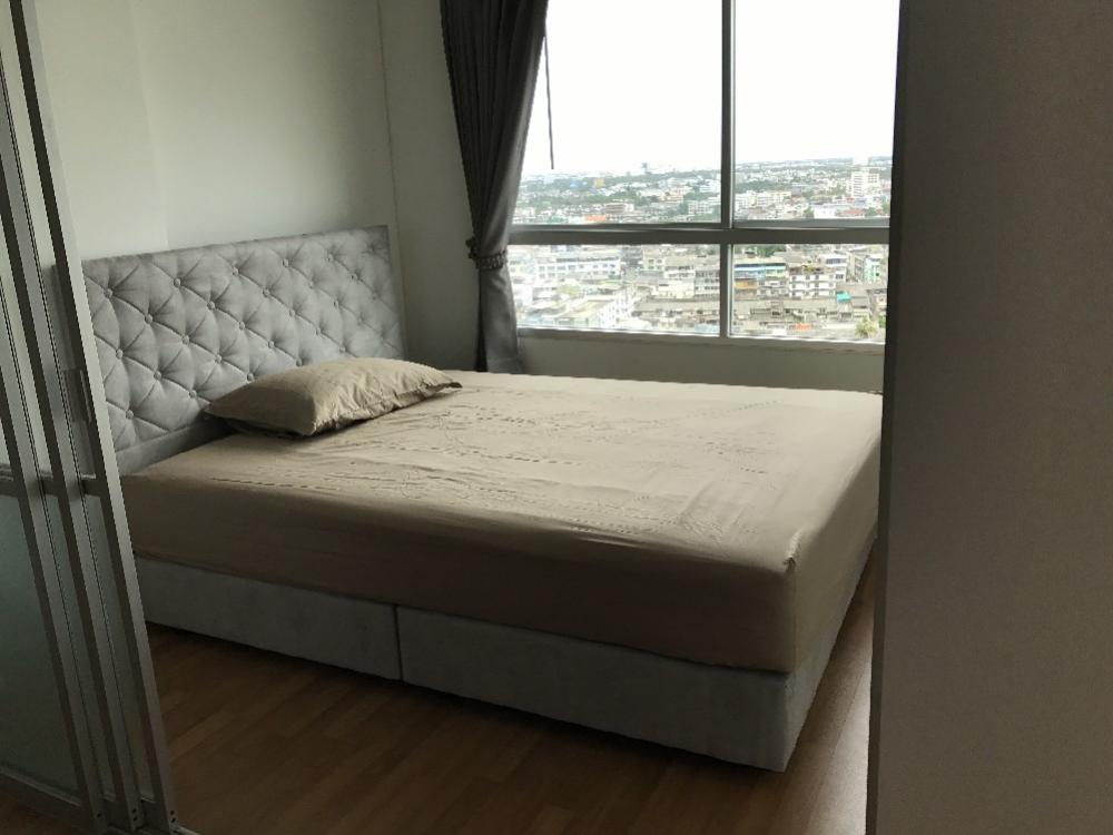 For RentCondoRathburana, Suksawat : LUMPINI PLACE SUKSAWAT RAMA 2, indy market, fully furnished, 26.5 sq m.