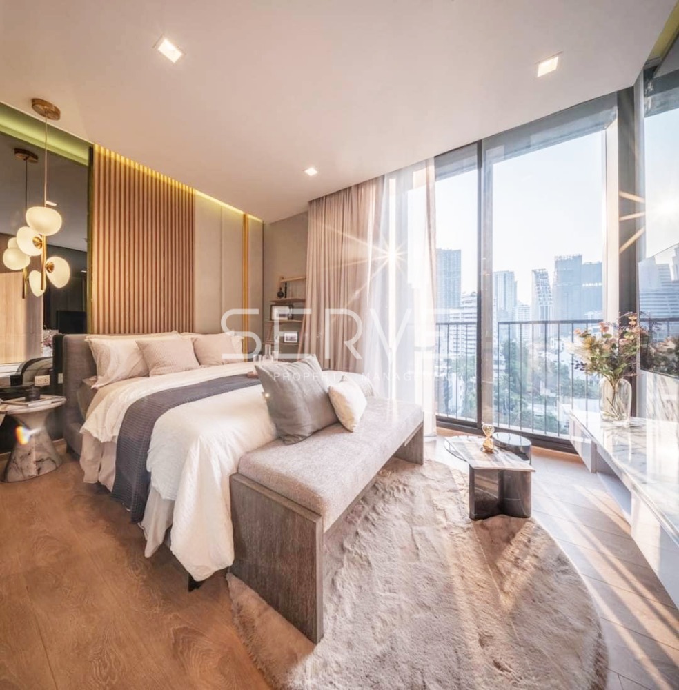 For RentCondoSukhumvit, Asoke, Thonglor : 🔥🔥Nice Decorate Studio with Partition Good Location New Condo Close to BTS Phrom Phong 500 m. at Noble Around 33 Condo / For Rent