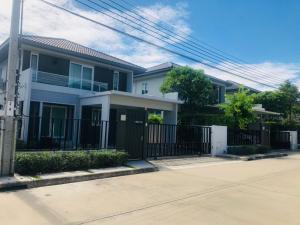For SaleHouseLadkrabang, Suwannaphum Airport : Urgent sale, single house, new house, ready to move in, Manthana Motorway - Krungthep Kreetha, new cut, near Airport Rail link Lat Krabang