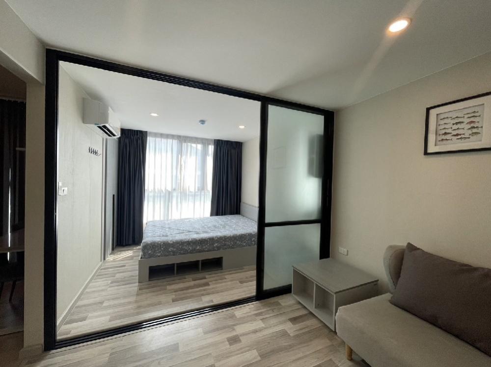 For RentCondoRatchadapisek, Huaikwang, Suttisan : 📣Condo for rent, The Cube Premium Ratchada 32, opposite the Criminal Court. Near MRT Ratchada 🚇 Corner room, beautifully decorated, ready to move in 👜 only 12,000/month 🔥