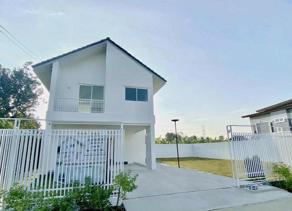 For SaleHouseNonthaburi, Bang Yai, Bangbuathong : New house for sale with Muji style, close to nature