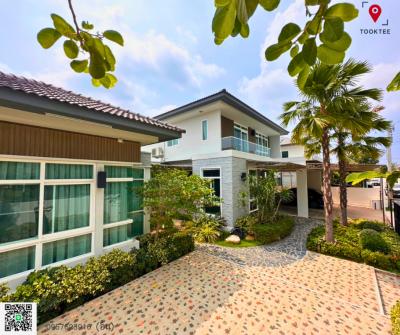For SaleHouseBang kae, Phetkasem : Luxury house for sale, Siwalee Phetkasem 69, 130.7 square wah, 5 bedrooms, 5 bathrooms