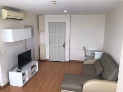 For SaleCondoChokchai 4, Ladprao 71, Ladprao 48, : Condo for sale, Life @ Ratchada, 34 sq. M, east, building front (building A)